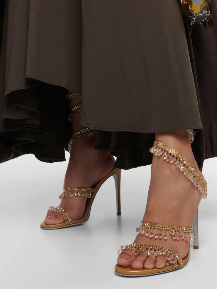 Spaghetti Strap Dress - 2026Women's New Water Diamond Sandals Fashion