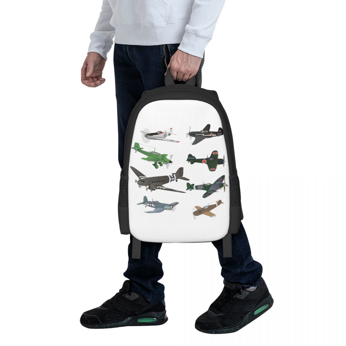 Women'S Fashion Ww2 - Multiple WW2 Airplanes Student Backpack School