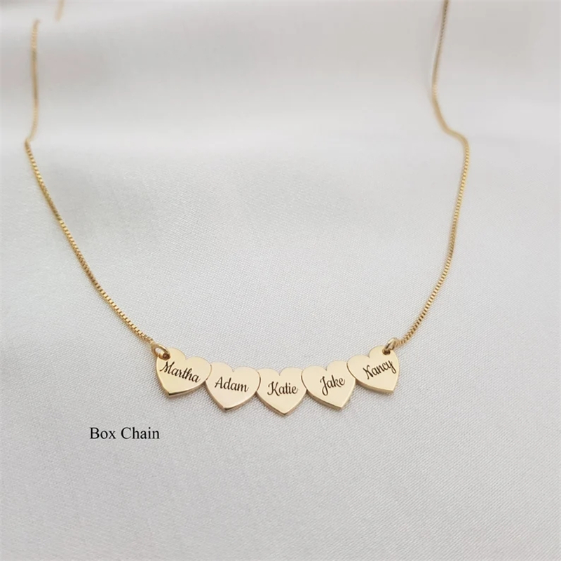 Women Fashion Fun - Custom Side ways Dainty Heart Pendant