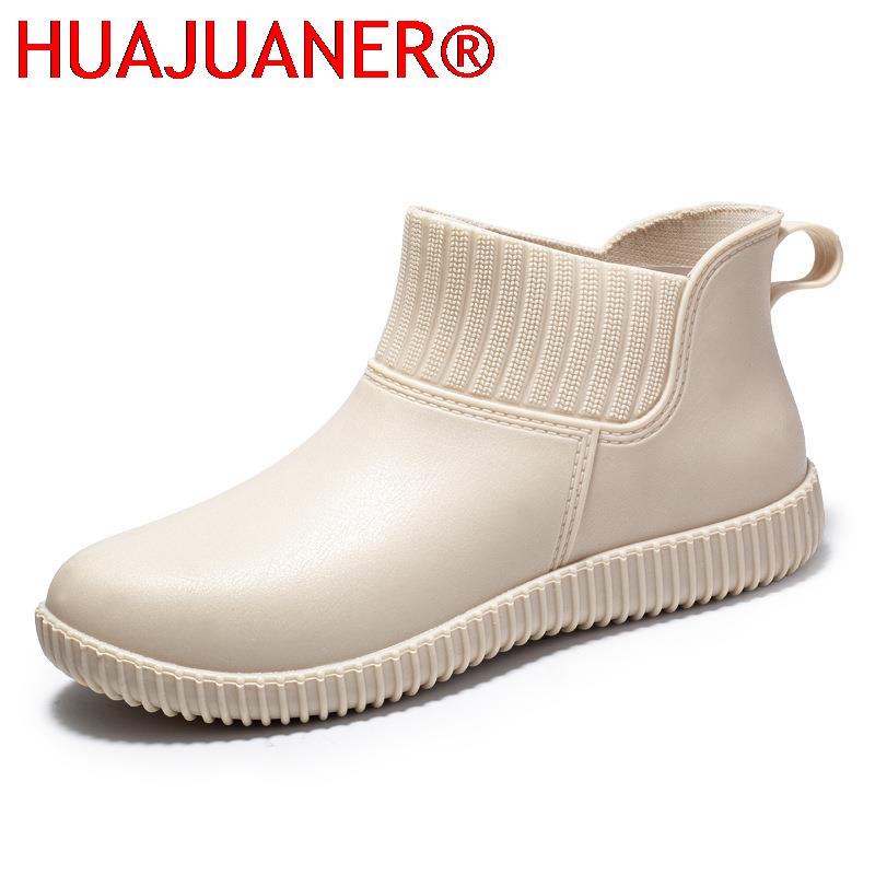 Women'S Fashion Rain Boots - Fashion Women's Rain Boots Low-top Waterproof