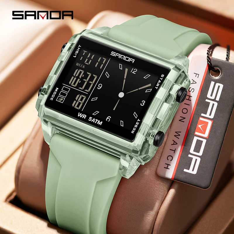 Women Fashion Zone - SANDA Fashion Electron Analog Watch for