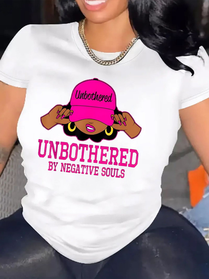 Women'S Fashion Trends Summer 2025 - Womens TShirt Comfortable Crew Neck Casual