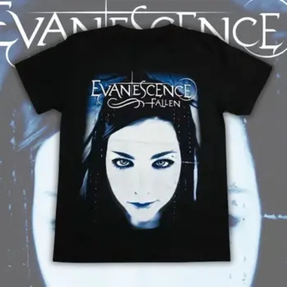 Women'S Fashion Graphic Tees - 2026 New Evanescence Amy Lee Autograph