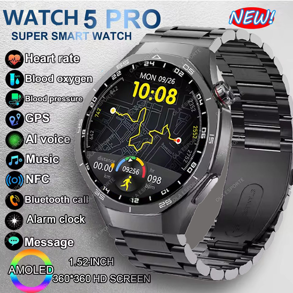 Women Fashion Zone - New Watch 5 Pro Smart Watch