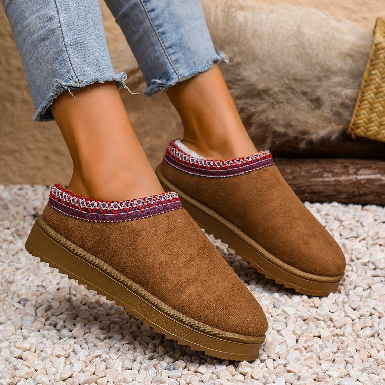Women'S Fashion Ugg Boots - 2025new Women's Snow Boots Casual Slip-on