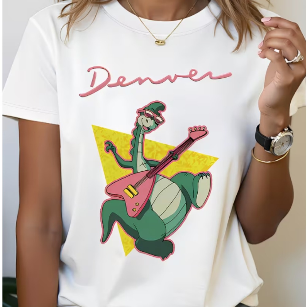 Women'S Fashion From The 90S - Vintage Denver The Last Dinosaur T-Shirt