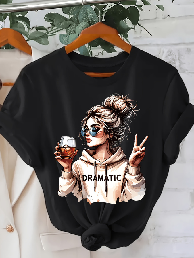Women'S Fashion Trends Summer 2025 - DRAMATIC 1pc Women' S Fashion Print