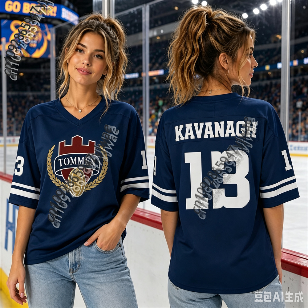 Kavanagh 13 Biggs 10 Gibson 07 - Women'S Fashion Rugby Shirt 评论和价格