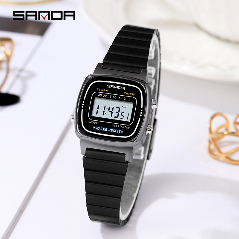 SANDA 6053 Electronic Watch Fa - Women Fashion Zone 评论和价格