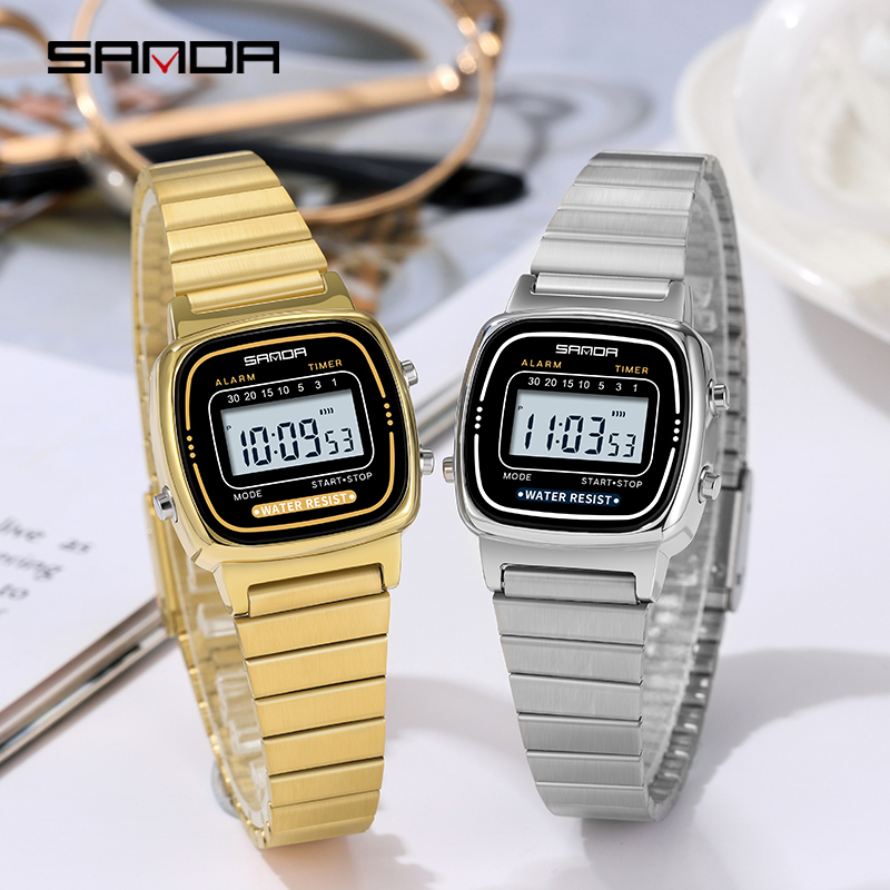SANDA 6053 Electronic Watch Fa - Women Fashion Zone 评论和价格