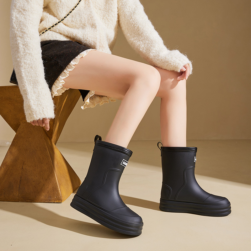 Women's rain shoes, fashion ne - Women'S Fashion Rain Boots 评论和价格