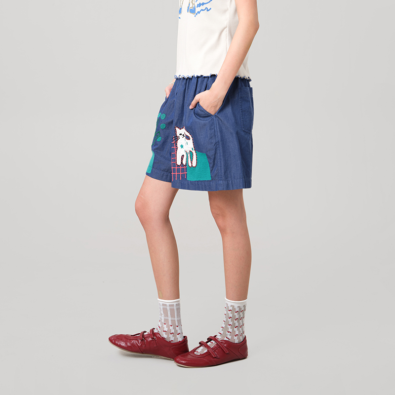 MOVEUP Casual Wide Leg Denim S - Women Fashion Fun 评论和价格