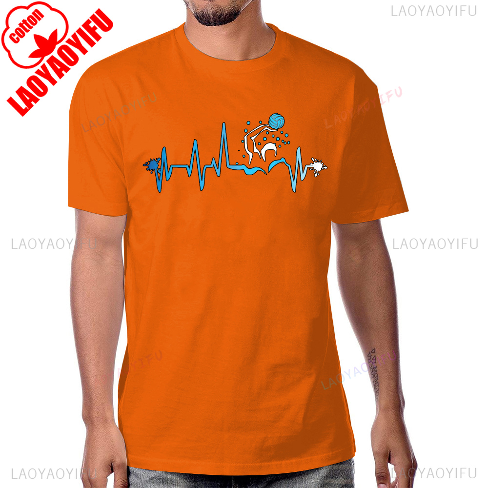 Water Polo Player Heart Beat G - Women'S Fashion Graphic Tees 评论和价格