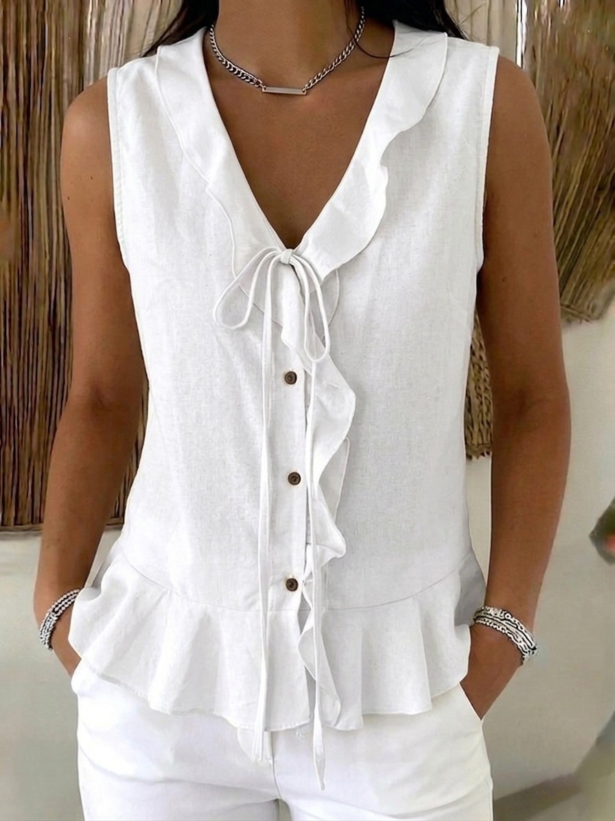 Solid Casual Loose Blouses For - Women'S Fashion Trends Spring 2026 评论和价格