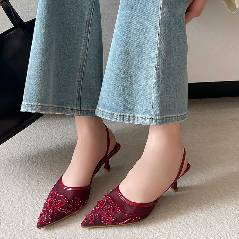 2026 Elegant Slingback Sandals - Women Fashion Brand 评论和价格