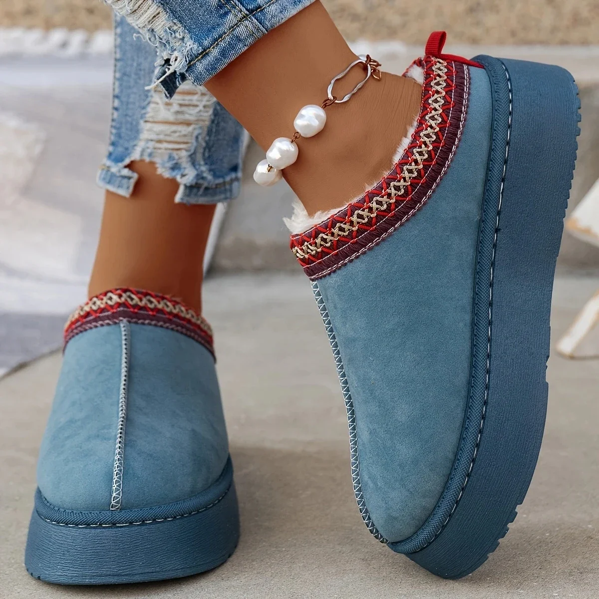 New Ankle Flats Platform Women - Women'S Fashion Ugg Boots 评论和价格