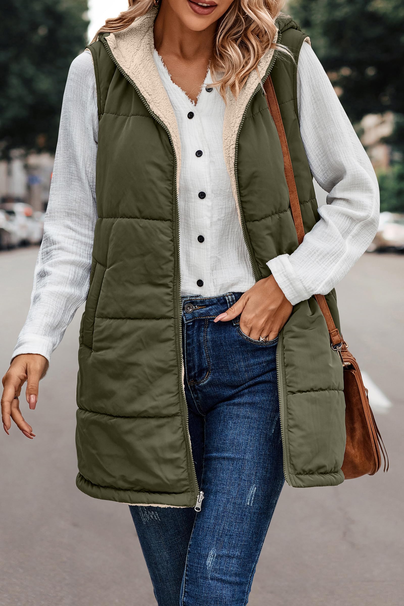 Both Sides Can Wear Women's 20 - Sherpa Coat Women 评论和价格