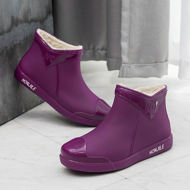 New Rain Rubber Boots Ladies F - Women'S Fashion Rain Boots 评论和价格