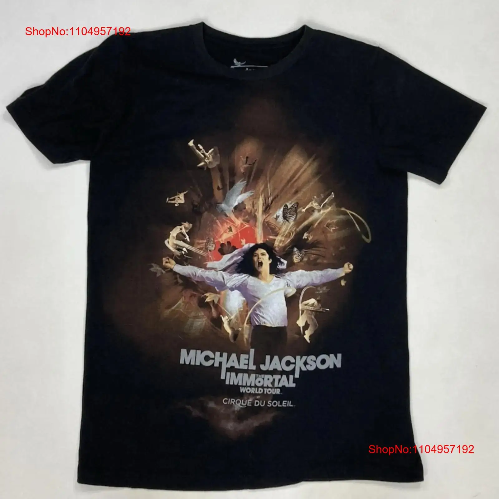 Michael Jackson Immortal Tour  - Women'S Fashion Graphic Tees 评论和价格
