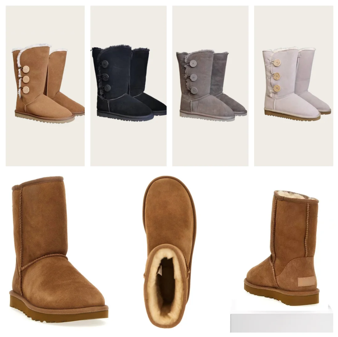 2026  HOT Women's shoes adult  - Women'S Fashion Ugg Boots 评论和价格