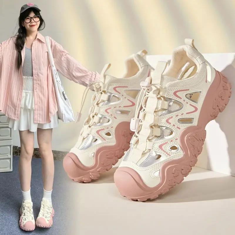 Hollow Women's Sports Shoes St - Women'S Fashion Trends Summer 2025 评论和价格
