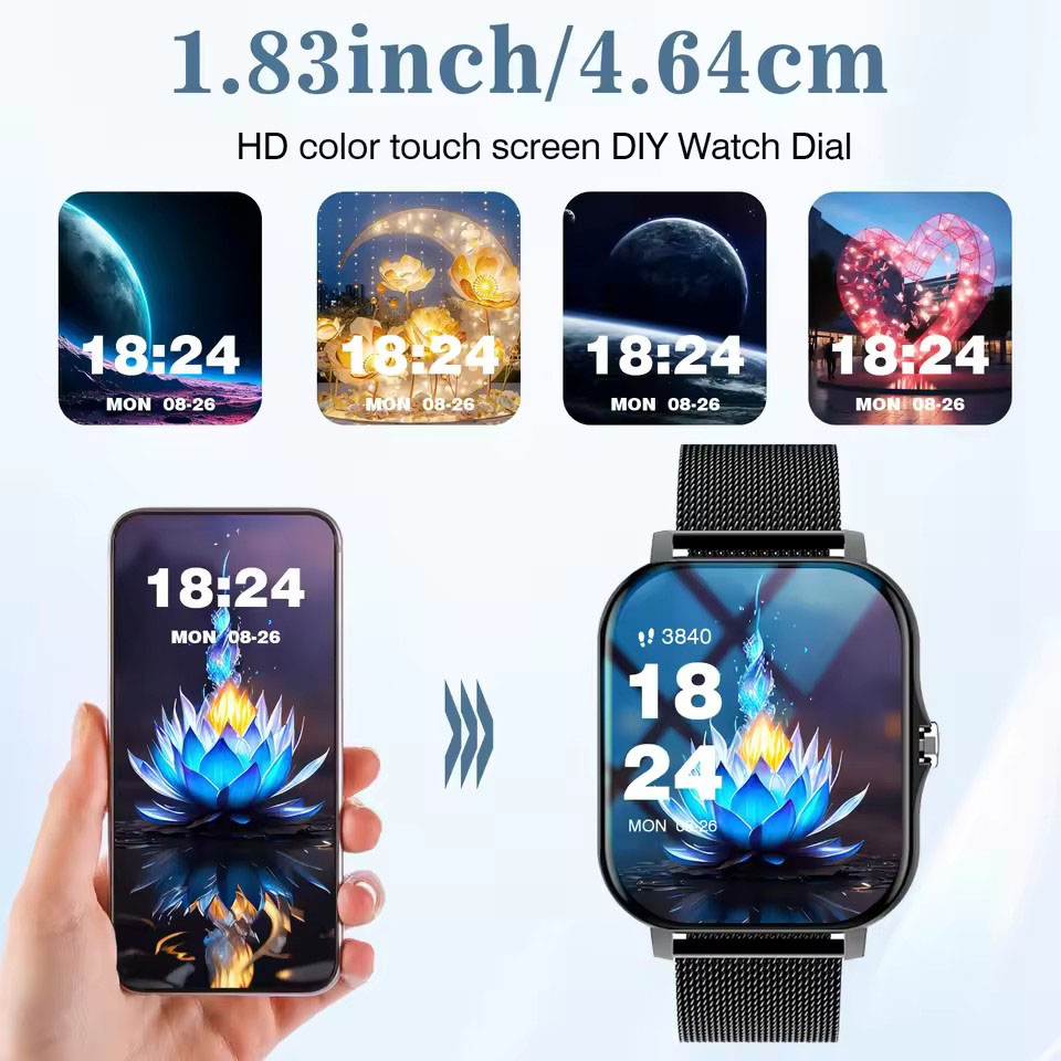 2026 New Bluetooth Call Smart  - Women Fashion Zone 评论和价格