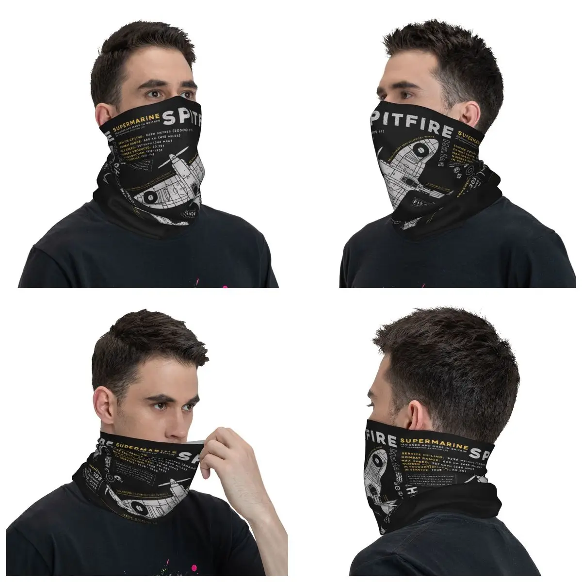 New Spitfire Bandana Neck Gait - Women'S Fashion Ww2 评论和价格