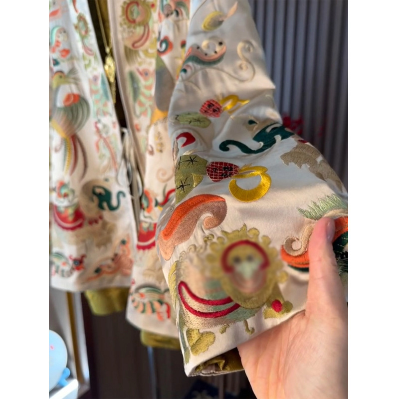 New Chinese Style Kimono Cardi - Women Top Fashion 评论和价格