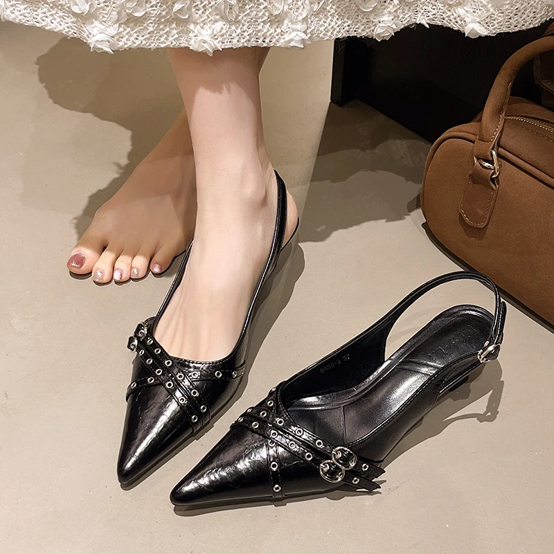 2025 New Women Pointed Toe San - Women'S Fashion Trends Summer 2025 评论和价格