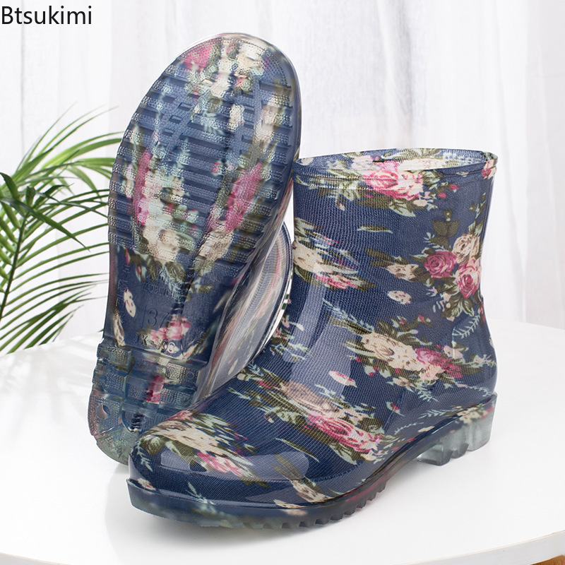 Fashion Women's Waterproof Rai - Women'S Fashion Rain Boots 评论和价格