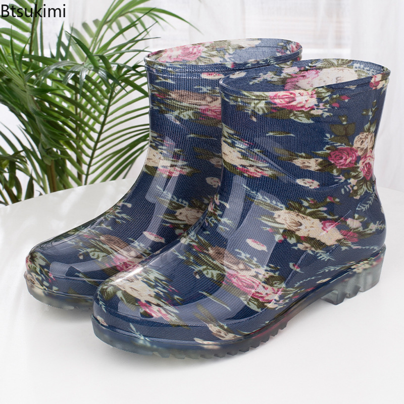 Fashion Women's Waterproof Rai - Women'S Fashion Rain Boots 评论和价格
