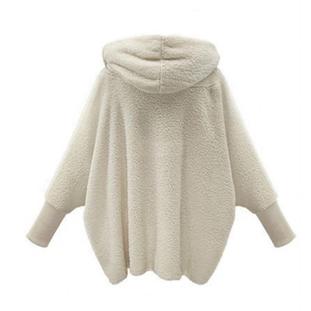 Women Polyester Coat Women's F - Sherpa Coat Women 评论和价格