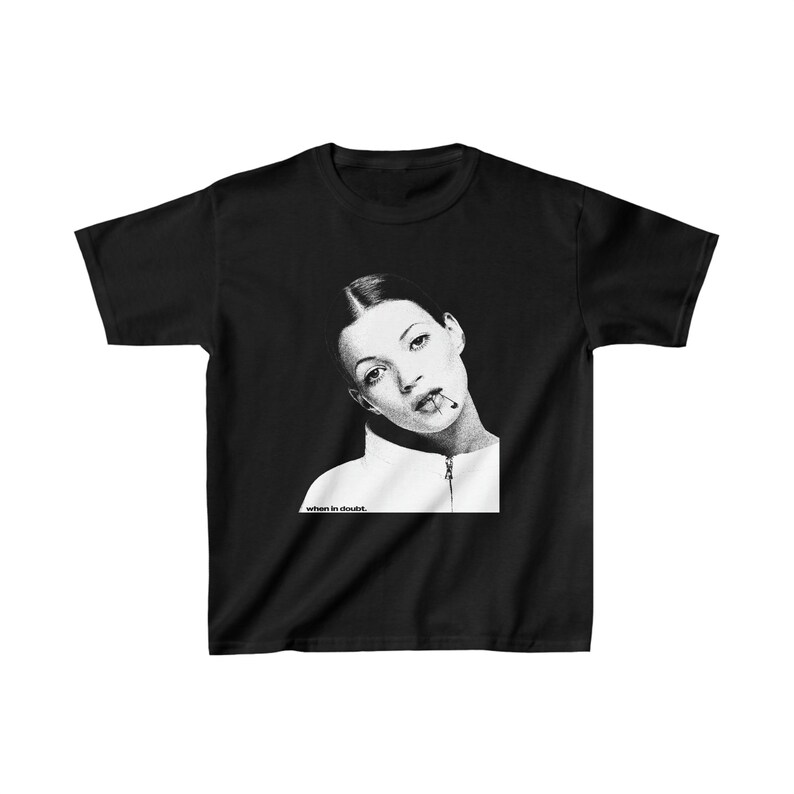 Kate Moss Graphic T-shirt Wome - Women'S Fashion From The 90S 评论和价格