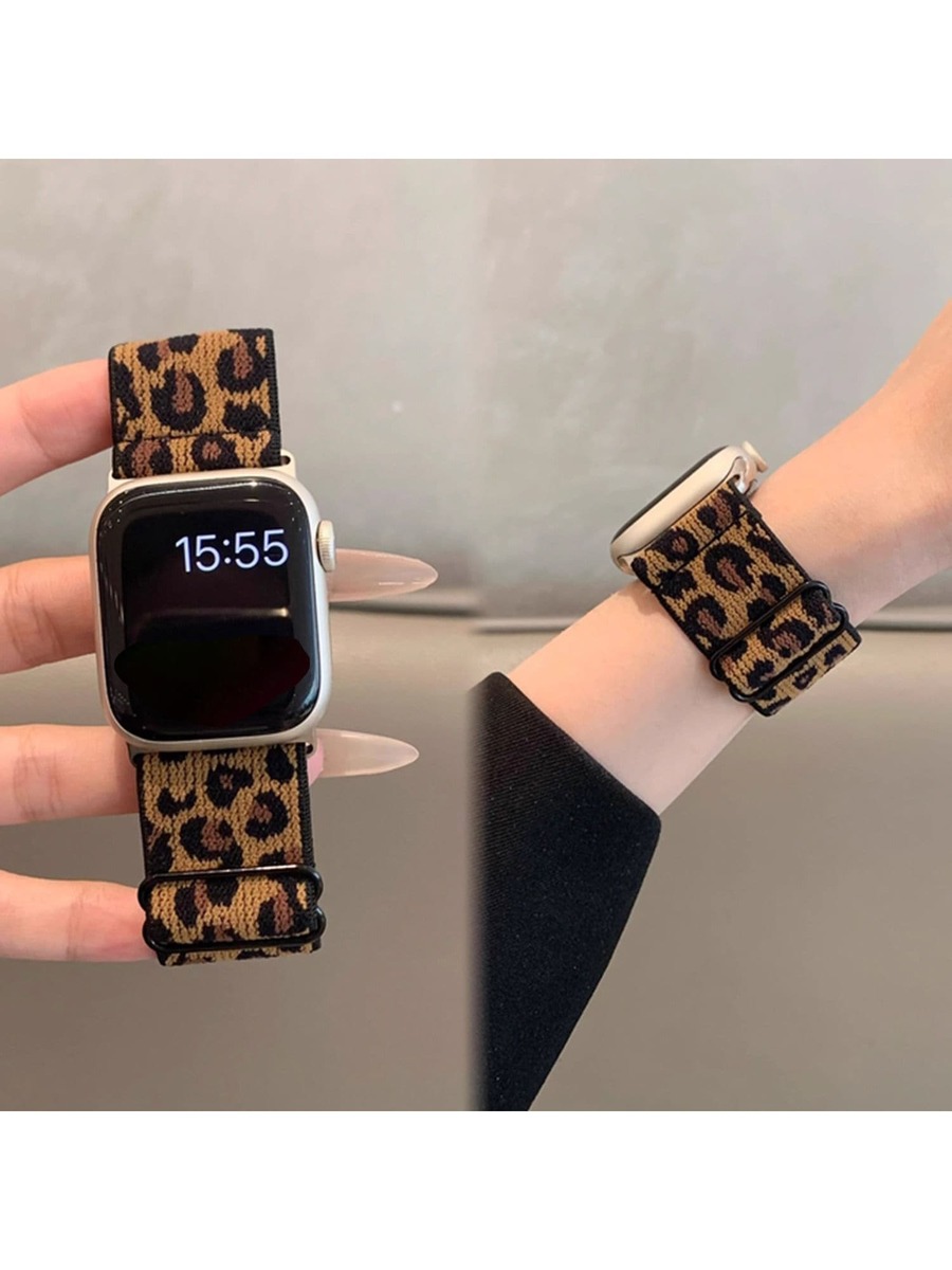 Chic Leopard Print Nylon Band  - Women Fashion Over 40 评论和价格