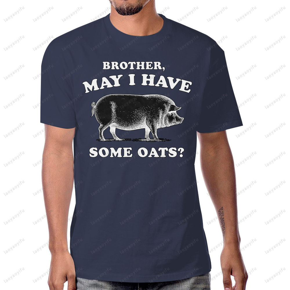 Brother May I Have Some Oats C - Women'S Fashion Graphic Tees 评论和价格