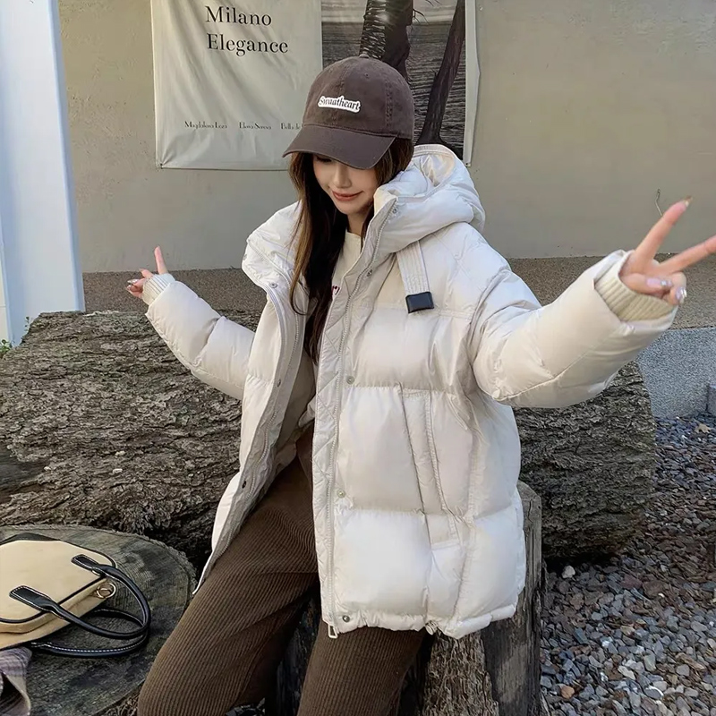 Puffer Parkas Womens Woman Lon - Sherpa Coat Women 评论和价格