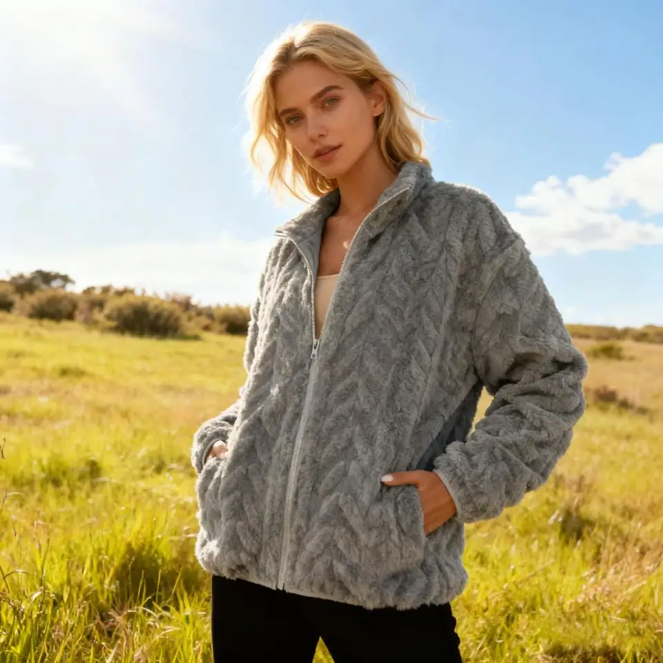 Winter Coat Women Winter Fleec - Sherpa Coat Women 评论和价格