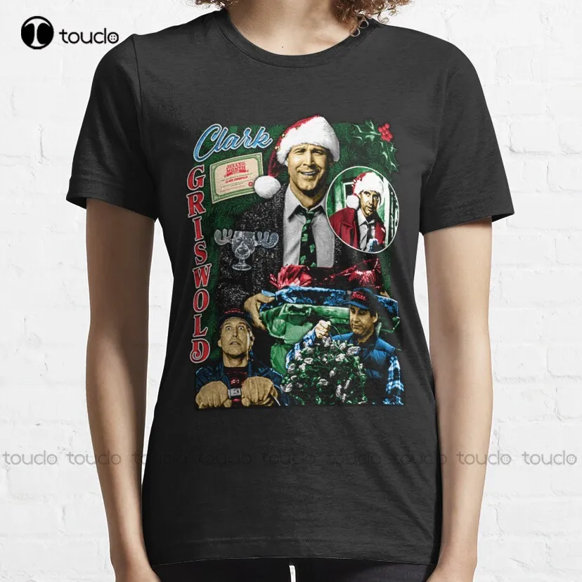 Vintage Clark Griswold  Christ - Women'S Fashion Graphic Tees 评论和价格