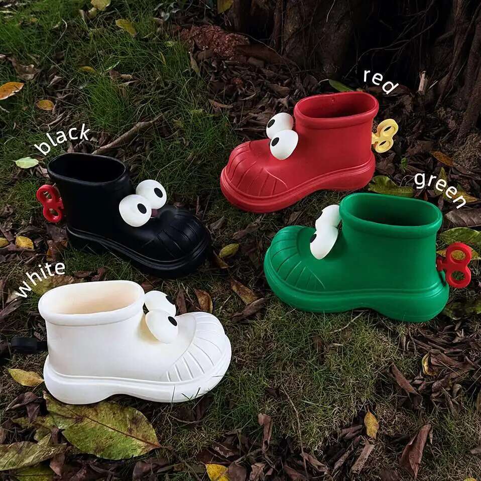 Women Rain Boots Round Toe Big - Women'S Fashion Rain Boots 评论和价格