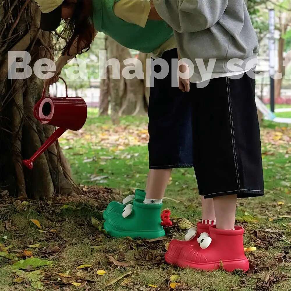 Women Rain Boots Round Toe Big - Women'S Fashion Rain Boots 评论和价格