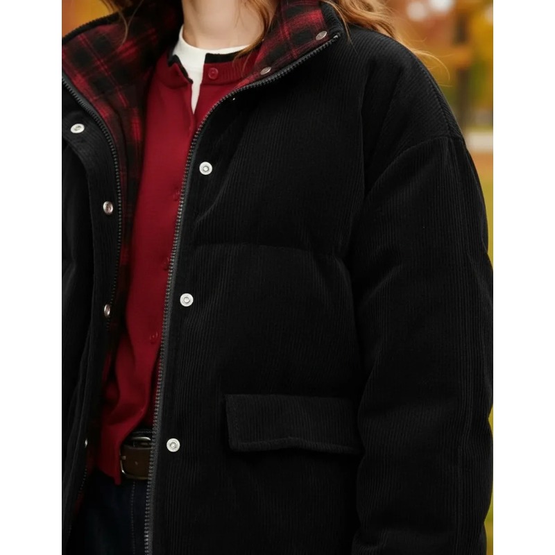 2026 Winter Reversible Coats L - Sherpa Coat Women 评论和价格