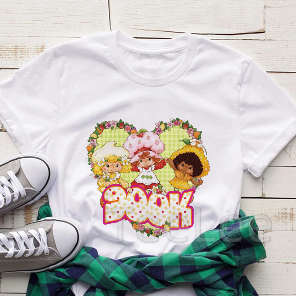 Vintage Strawberry Tshirt Wome - Women'S Fashion From The 90S 评论和价格