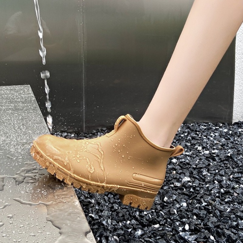 Fashion Plus Size Woman Shoes  - Women'S Fashion Rain Boots 评论和价格