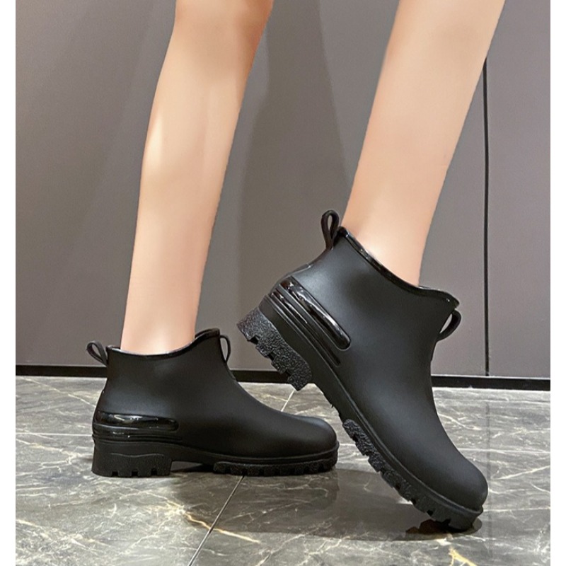 Fashion Plus Size Woman Shoes  - Women'S Fashion Rain Boots 评论和价格